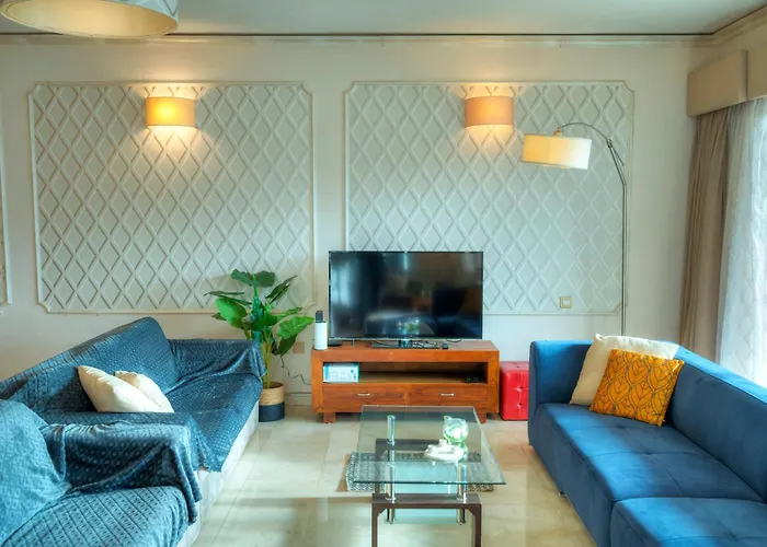 Spacious Seafront 3Bedrooms, Sea View Balcony Gotax-1